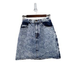 Palmetto's Vintage Acid Wash Skirt Waist 26" (Vintage Size 11)